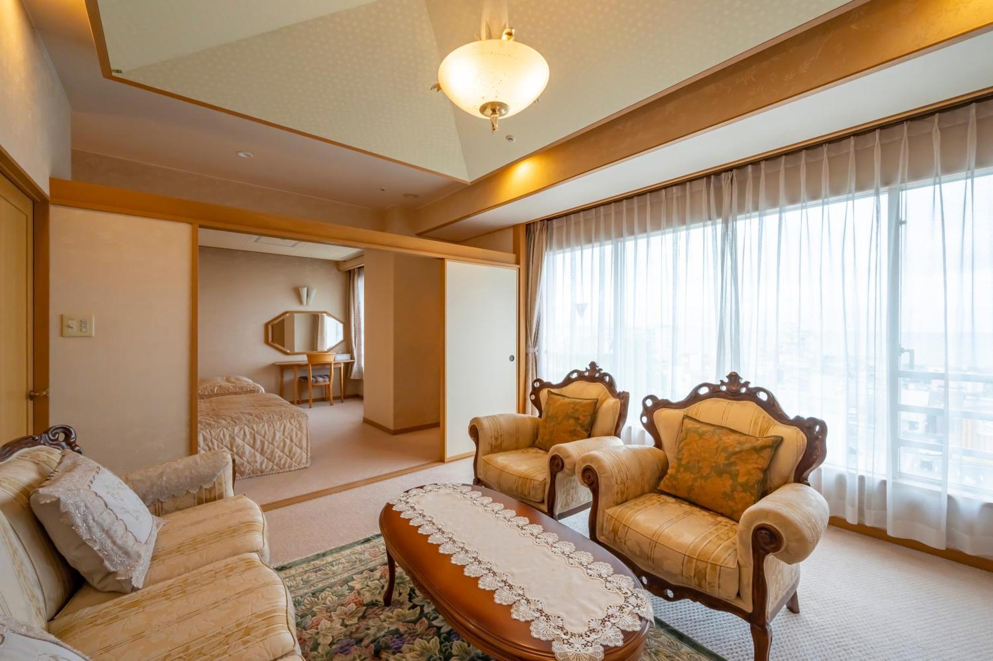 Kaike Tsuruya Hotel Yonago Bagian luar foto